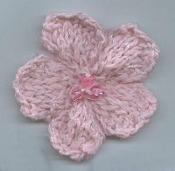 Head Huggers Knitted Flower